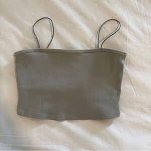 ALO Yoga Goddess Ribbed Bandeau Top